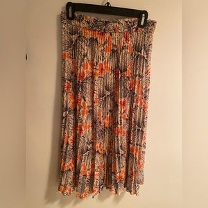 & Other Stories A-Line Plisse Skirt